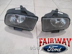 05 06 Mustang OEM Genuine Ford Halogen Head Lamps Lights PAIR of RH & LH NEW