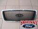 05 Thru 08 F-150 Oem Genuine Ford Honeycomb With Chrome Surround Grill Grille