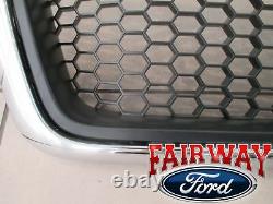 05 thru 08 F-150 OEM Genuine Ford Honeycomb with Chrome Surround Grill Grille