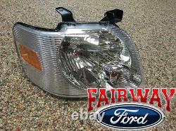 06 thru 10 Explorer & Sport Trac OEM Genuine Ford RH Passenger Head Lamp Light