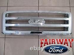 07 thru 14 Expedition OEM Genuine Ford Parts Chrome Grille Grill witho Emblem NEW