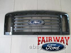 08 09 10 Super Duty F-250 F-350 OEM Genuine Ford FX4 Ebony Grill Grille withEmblem
