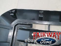 11 thru 16 Super Duty F250 F350 F450 OEM Genuine Ford Black Grille with Emblem