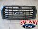 15 Thru 17 F-150 Oem Genuine Ford Body Color Paintable Grille Grill With Emblem