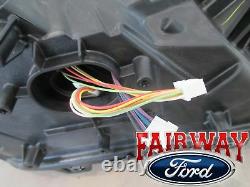 15 thru 17 F-150 OEM Genuine Ford Chrome LED Head Lamp Light Left Driver NEW