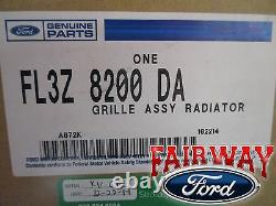 15 thru 17 F-150 OEM Genuine Ford Chrome and Mesh Grille Grill with Emblem NEW