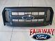 15 Thru 17 F-150 Oem Genuine Ford Molded Carbon Black Grille Grill With Emblem New