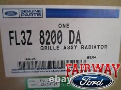 15 thru 17 F-150 OEM Genuine Ford Parts Chrome and Mesh Grille Grill witho Camera