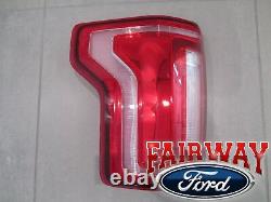 15 thru 17 F-150 OEM Genuine Ford Tail Lamp Light Driver LH with LED (No Radar)