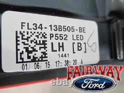 15 thru 17 F-150 OEM Genuine Ford Tail Lamp Light Driver LH with LED (No Radar)