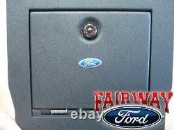 15 thru 20 F-150 OEM Genuine Ford Armrest with Split Bench Security Vault Gun Safe
