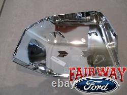 15 thru 20 F-150 OEM Genuine Ford Parts Chrome Mirror Cover Skull Cap Set of 2