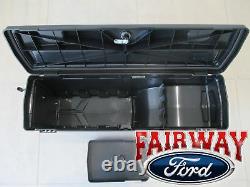 15 thru 20 Ford F-150 OEM Genuine Ford Lockable Pivot Storage Bed Box Driver's