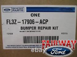 15 thru 20 Ford F-150 OEM Genuine Ford Rear Chrome Step Bumper witho Prox RH Pass