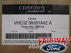 17 thru 20 Super Duty OEM Genuine Ford Soft Roll-Up Tonneau Bed Cover 6-3/4