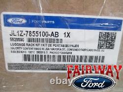 18 thru 20 Expedition OEM Genuine Ford Roof Rack Cross Bar Set 2-pc with Hardware