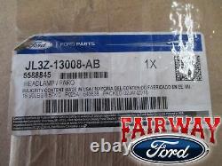 18 thru 20 F-150 OEM Genuine Ford Black Special Edition Headlamps XL XLT PAIR