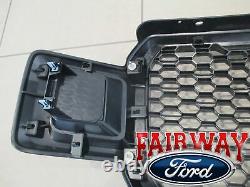 18 thru 20 F-150 OEM Genuine Ford Color Code J7 Magnetic & Black Grille Grill