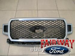 18 thru 20 F-150 OEM Genuine Ford Color Code JS Iconic Silver Grille Grill