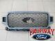 18 Thru 20 F-150 Oem Genuine Ford Me Abyss Gray & Black Grille Grill New