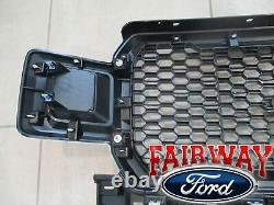 18 thru 20 F-150 OEM Genuine Ford Oxford White & Black Grille Grill NEW