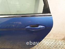 2009 Ford Fiesta Mk7 5 Door Nearside Left Rear Door Deep Blue P8a61-a24631-aa