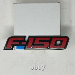 2009 thru 2014 Ford F-150 OEM Genuine RED FX4 Fender & Tail Gate Emblem Set 3pcs
