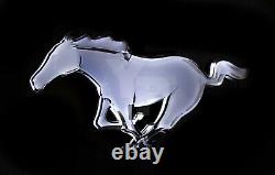 2015-2017 Genuine Ford Mustang Grille Light Up Chrome Running Horse Pony Emblem