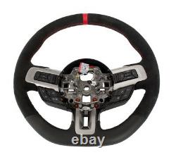 2018-2020 Shelby GT350R Genuine Ford Steering Wheel with Red Stitching & Sightline