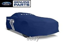 2020 Shelby GT500 Genuine Ford OEM Blue Indoor Car Cover with Snake Logo
