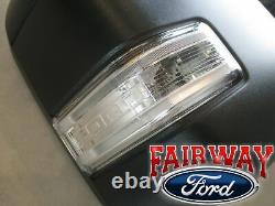 2021 F-150 OEM Genuine Ford Power Trailer Tow Mirrors Manual Fold No Camera/BLIS