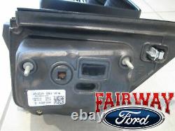 2021 F-150 OEM Genuine Ford Power Trailer Tow Mirrors Manual Fold with Camera BLIS
