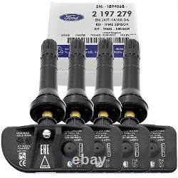 4X TPMS Tyre Pressure Monitoring Sensor JX7T-1A180-DA FORD PUMA MK2 ST KUGA II