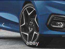 4x Genuine Ford Fiesta 18 Alloy Wheels Magnetite