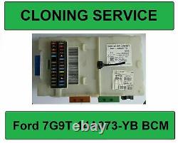 CLONING SERVICE for BCM FORD MONDEO, S-MAX BG9T-14A073-BL, 7G9T-14A073-DD
