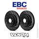 Ebc Gd Front Brake Discs 260mm For Ford Escort Mk4 1.6 Rs Turbo 86-91 Gd216