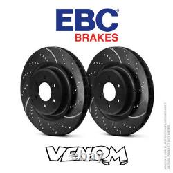 EBC GD Front Brake Discs 320mm for Ford Focus Mk2 2.5 Turbo ST 225 05-11 GD1434