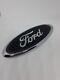 Ford 150mm X 60mm Black With Silver Logo Badge High Quality