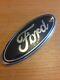 Ford 175mm X 70mm Blue & Silver Badge High Quality