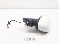 Ford B-max 2014 Front Right Driver Side Manual Fold Wing Mirror In White