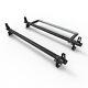 Ford Connect 2 Bars Roof Rack + Stops + Roller Swb L1 2014 On Dm117ls+a30