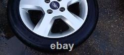 Ford Fiesta 15 Alloy Wheel And Tyre 195/50/15 Mk6
