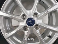 Ford Fiesta Mk8 Original 15 Inch Alloy Wheel With Tyre 195/60/r15 2018 H1bc-a1b