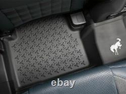 Ford Genuine OEM All Weather Rubber Floor Mat Set For Ford Bronco Sport 2021