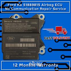 Ford Ka 51889815 Airbag ECU No Communication Postal Repair Service