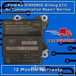 Ford Ka 51925902 Airbag ECU No Communication Postal Repair Service