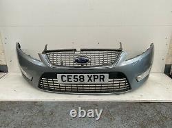 Ford Mondeo 2006-2010 Mk4 Complete Front Bumper Fogs Grills Hypnotic Silver