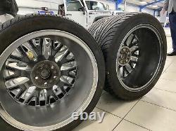 Ford Mustang 19 inch GT Alloy wheels & tyres, genuine OEM in Silver