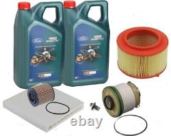 Ford Ranger 2.2 & 3.2 TDCI Full Service Kit Inc Genuine Castrol 0w30 Engine Oil