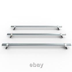 Ford Transit Custom 3 Bars Roof Rack + Ladder Clamps 3 bar sytem AT86+A1